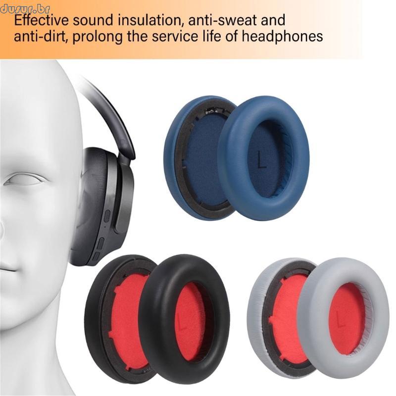 dusur9 Substituição Earpads Almofada Ouvido Almofadas Para SonoFlow Fones Esponjas Capa Caso Peça Reparo Do Fone