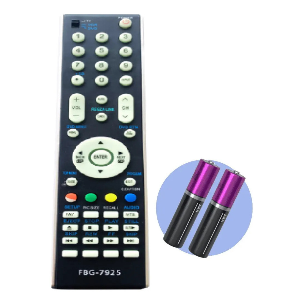 Controle Remoto Compatível C/ Lcd Panasonic- Modelo Fbg-7925