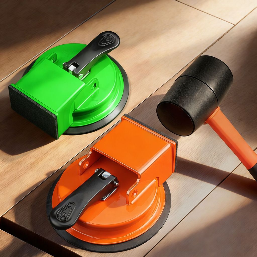 Ferramenta Fixadora De Lacuna De Piso , Ferramentas Laminado Resistente , Pranchas De Vinil De Madeira , De Ventosa De A