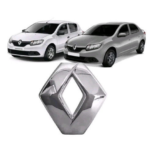 Emblema Grade Dianteira Renault Sandero Logan 2014 A 2019