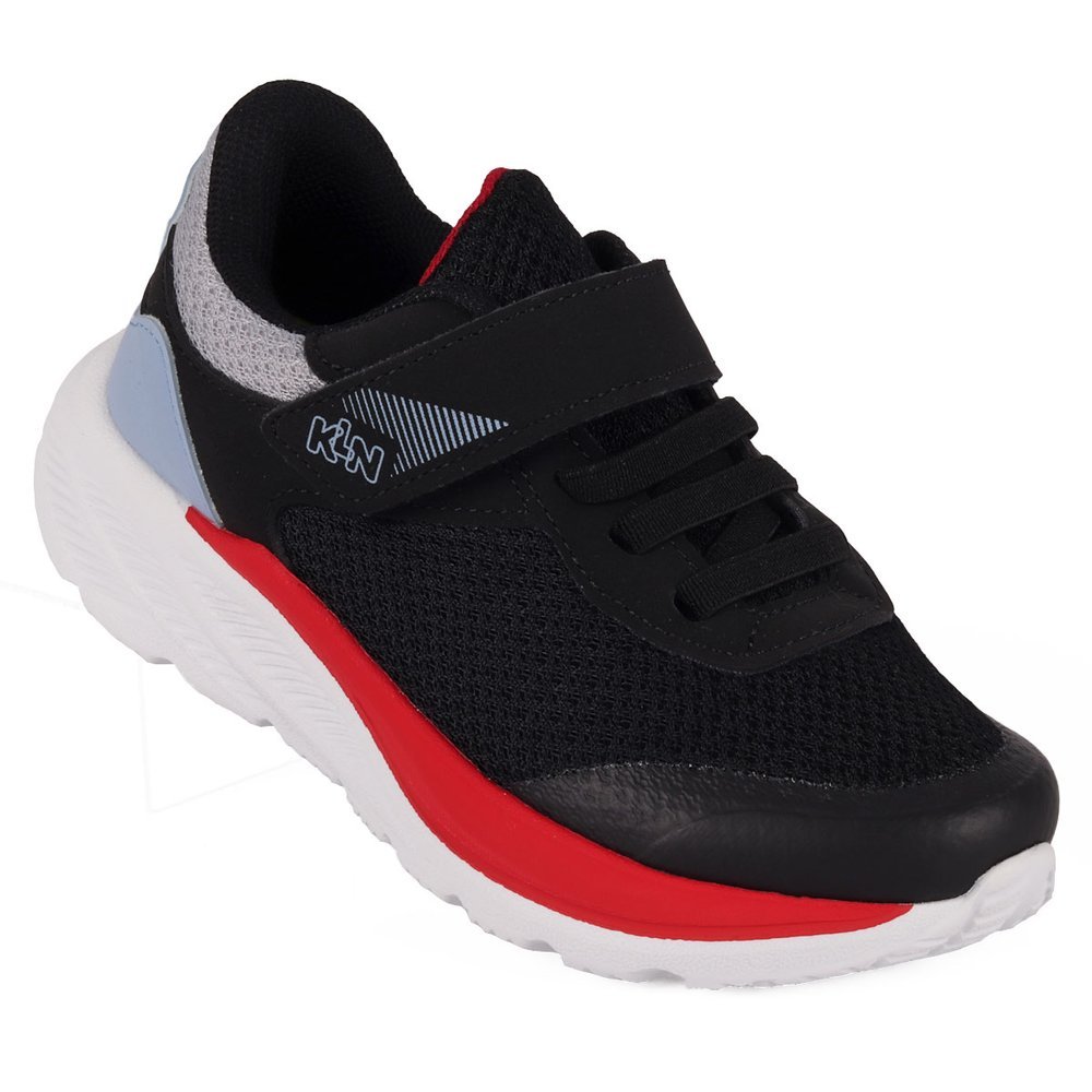 Tênis Infantil  Masculino Klin Flow Esportivo com Solado em EVA Leve - Preto/Vermelho
