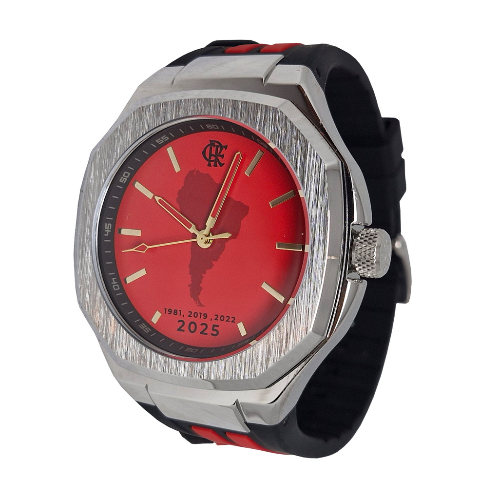 Relógio Oficial Flamengo Especial Libertadores FLA-TETRA-1 em Oferta na Shopee