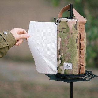 Acampamento ao ar livre Mini caixa de armazenamento tecido acampamento doméstico cozinha mesa jantar caixa de papel saco