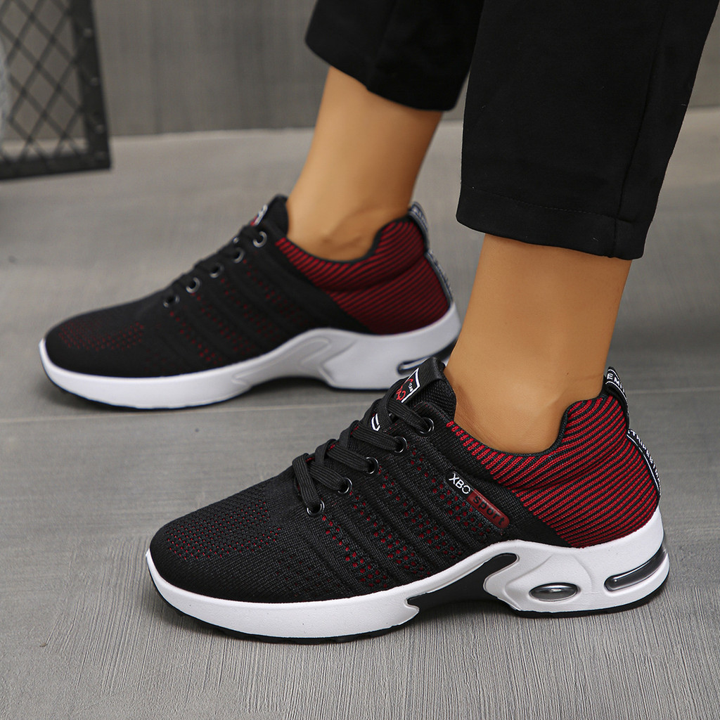 Tênis de corrida respiráveis com amortecimento a ar, tênis casuais masculinos de primavera em tamanhos grandes, tênis es