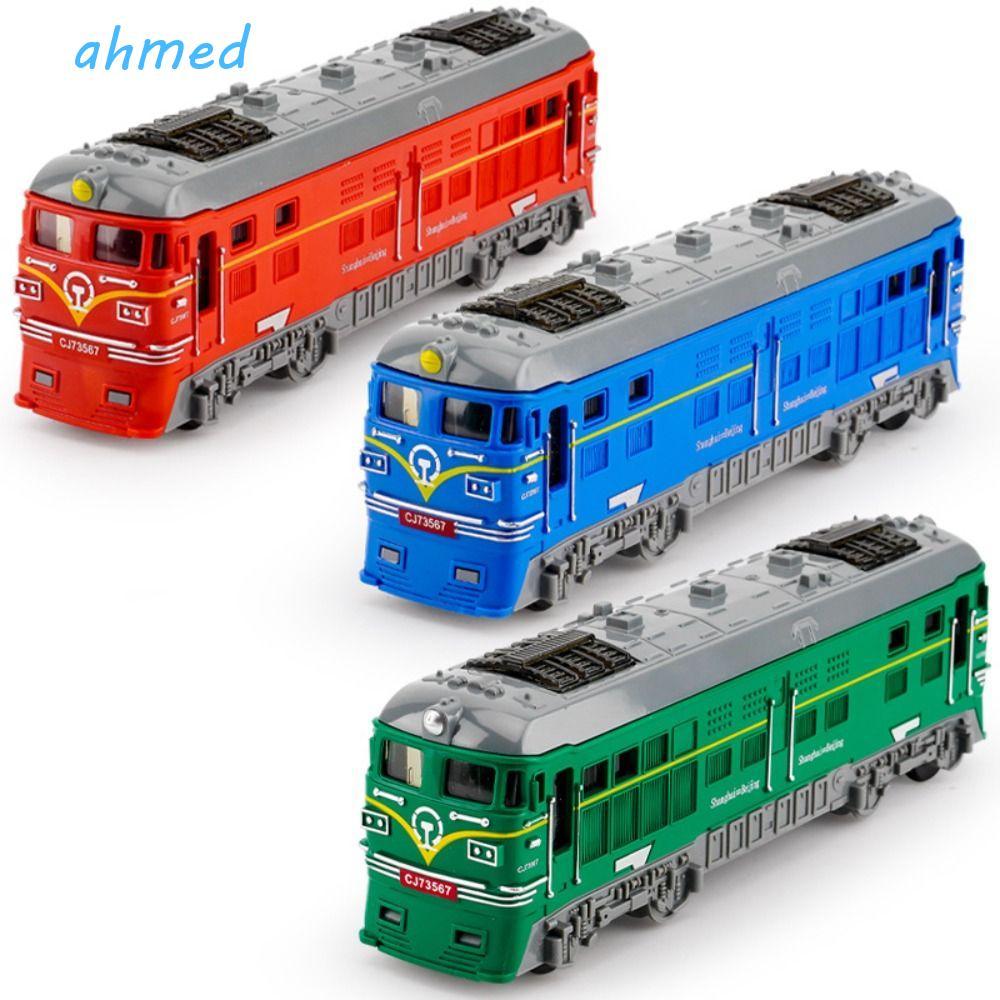 Brinquedo De Veículo Ferroviário AHMED , Modelo De Trem Inercial Educacional Em Escala De Simulação , Brinquedos De Carr