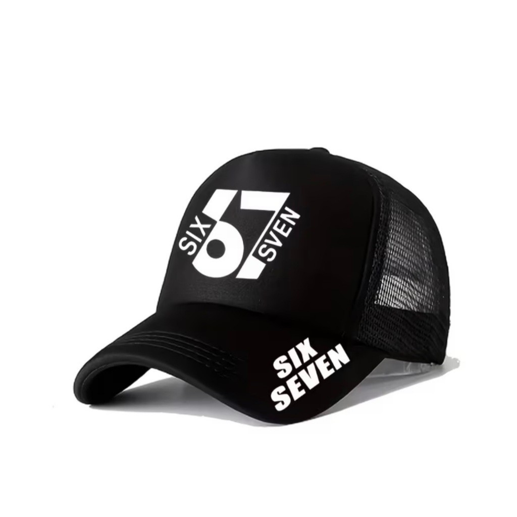 BONÉ TRUCKER UNISSEX SIX/SEVEN ESTILOSO HYPE ABA CURVA CAIMENTO PERFEITO VÁRIAS CORES LANÇAMENTO
