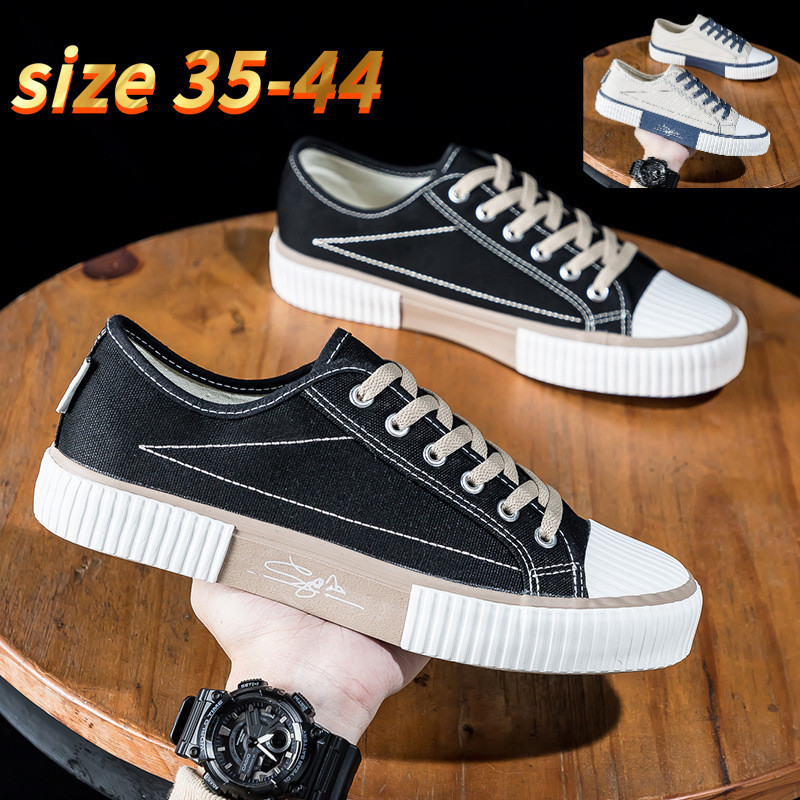 Tênis de lona masculinos e femininos 35-44, novos tênis de verão respiráveis de cano baixo, sapatos casuais masculinos c