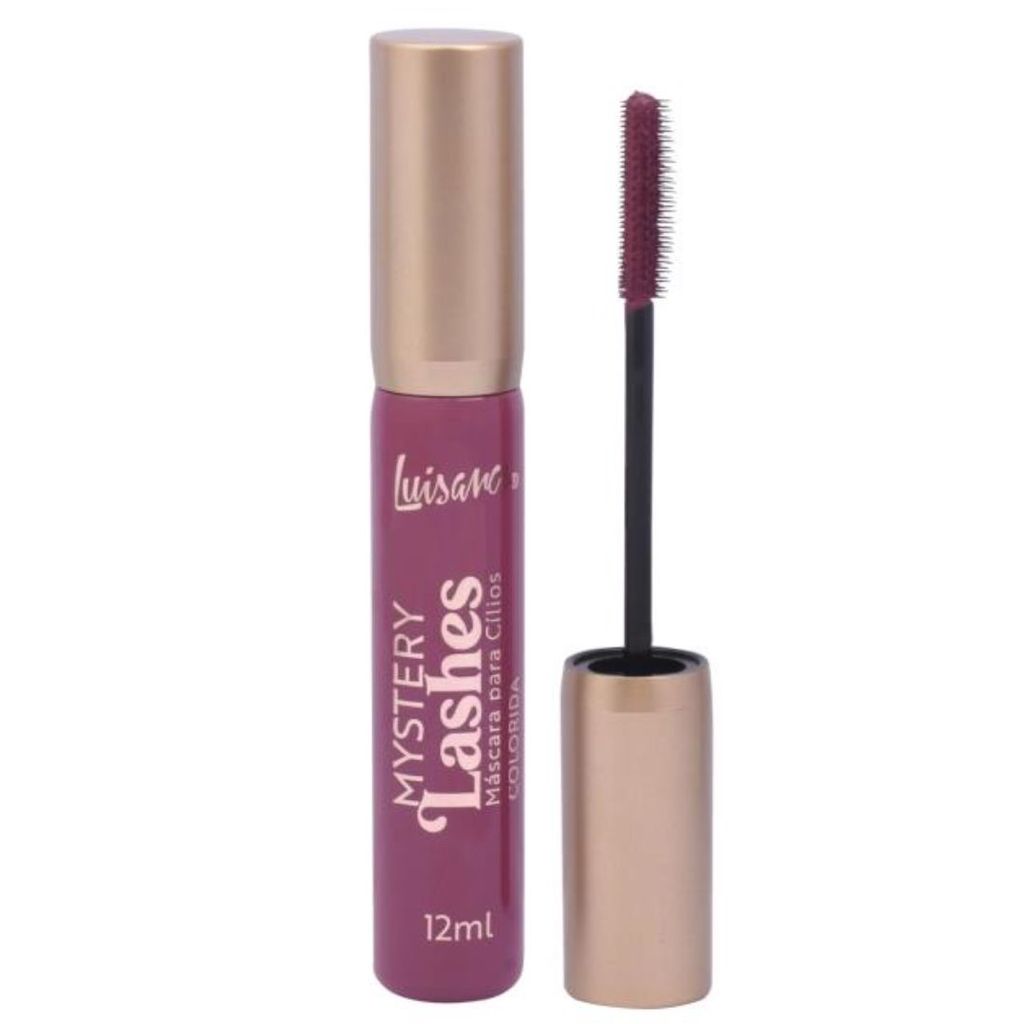 Rímel Luisance L3288-Vinho Roxo Color Máscara de Cílios Inspiração Burgundy Mystery Lashes