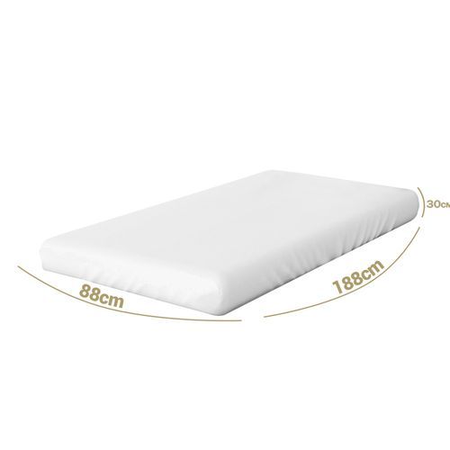 Capa Protetora Colchao Solteiro Impermeavel Antialergica Confortavel Branco