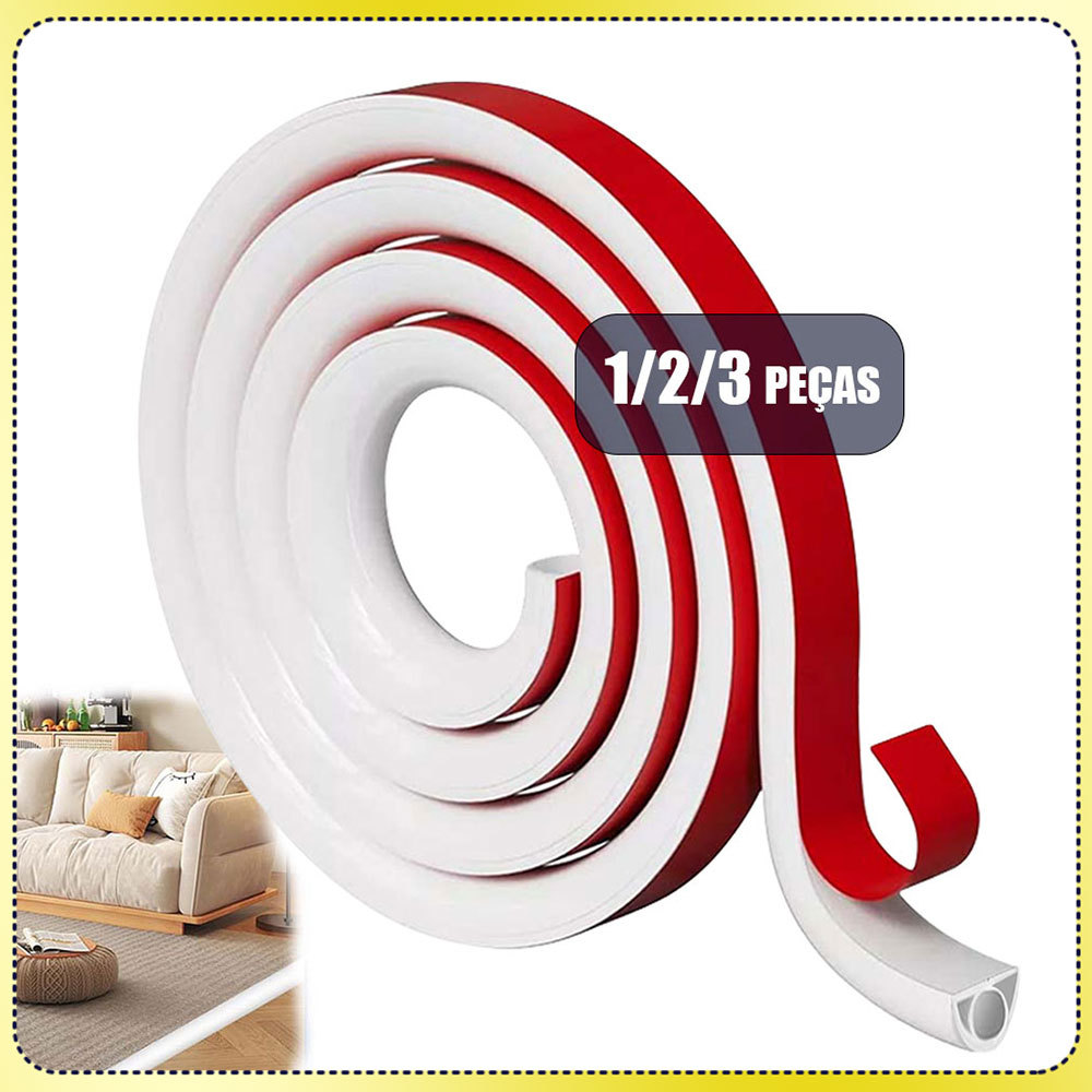 Conduíte de borracha para cabos de 4 m conduíte flexível de PVC para cabos D20 branco Kit 1/2/3
