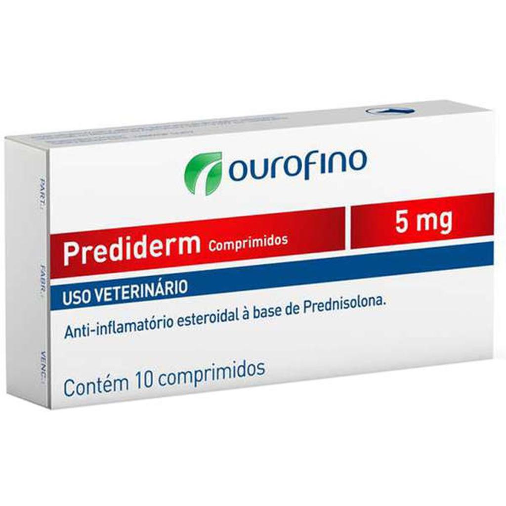 Prediderm 5mg Ourofino - 10 Comprimidos