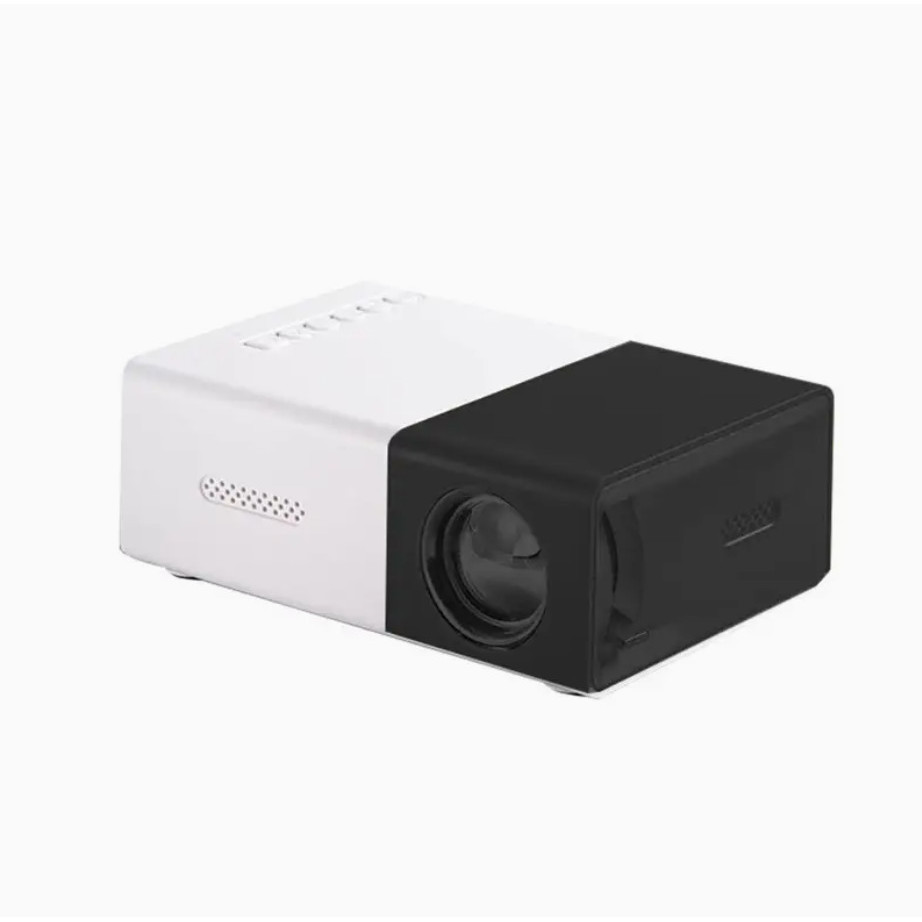 Mini Projetor Portátil LED YG300 1080p 600 Lúmens Cinema em Casa USB HDMI