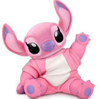 Boneco Angel Stitch Coleção Amor De Filhote Em Vinil - Roma em Oferta na Shopee