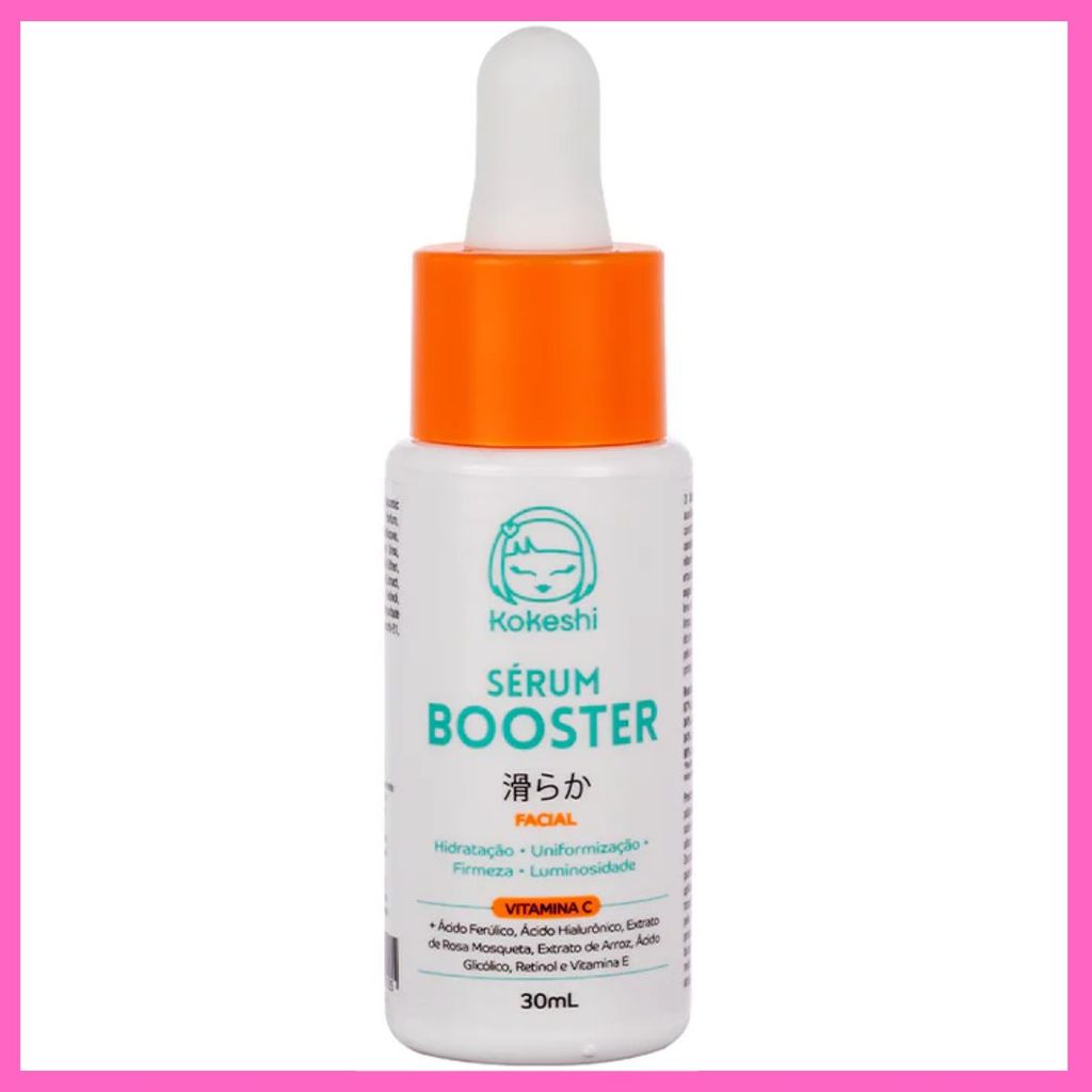 Serum Booster Facial Kokeshi - 30ml em Oferta na Shopee