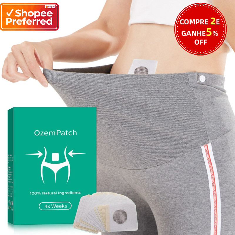 【Compre 2, Ganhe 1 Grátis】Adesivo Natural Slim Patch | Braços & Barriga Firmes Sem Exercício Fácil em Oferta na Shopee