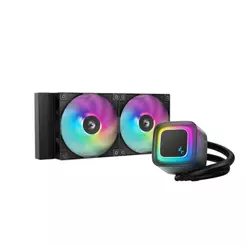 Water Cooler DeepCool LE 240 V2 RGB 240mm - (AMD / INTEL) - Preto - R-LE240-BKAMMC-G-2