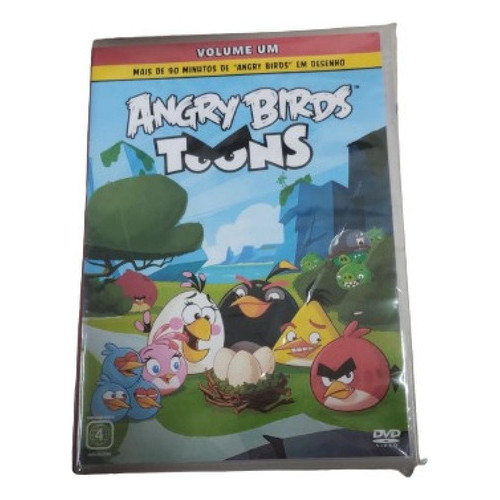 Angry Birds Toons Volume Um Dvd Original Novo Lacrado