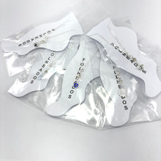 Tornozeleira Banhado em Prata 925 com pingentes, Delicada e Brilhant em Oferta na Shopee