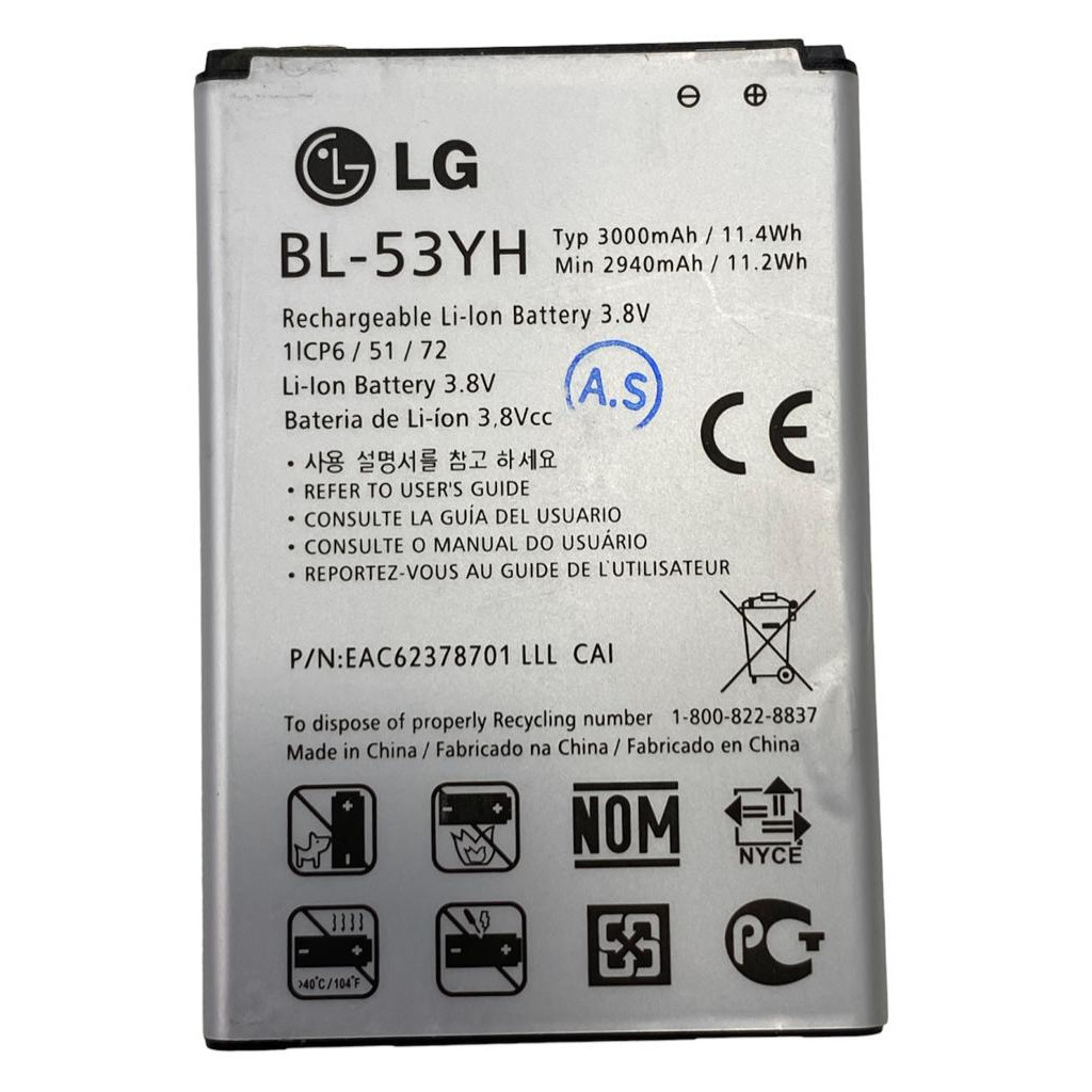 Bateria Bl-53yh Original LG G3 D855 Oficial