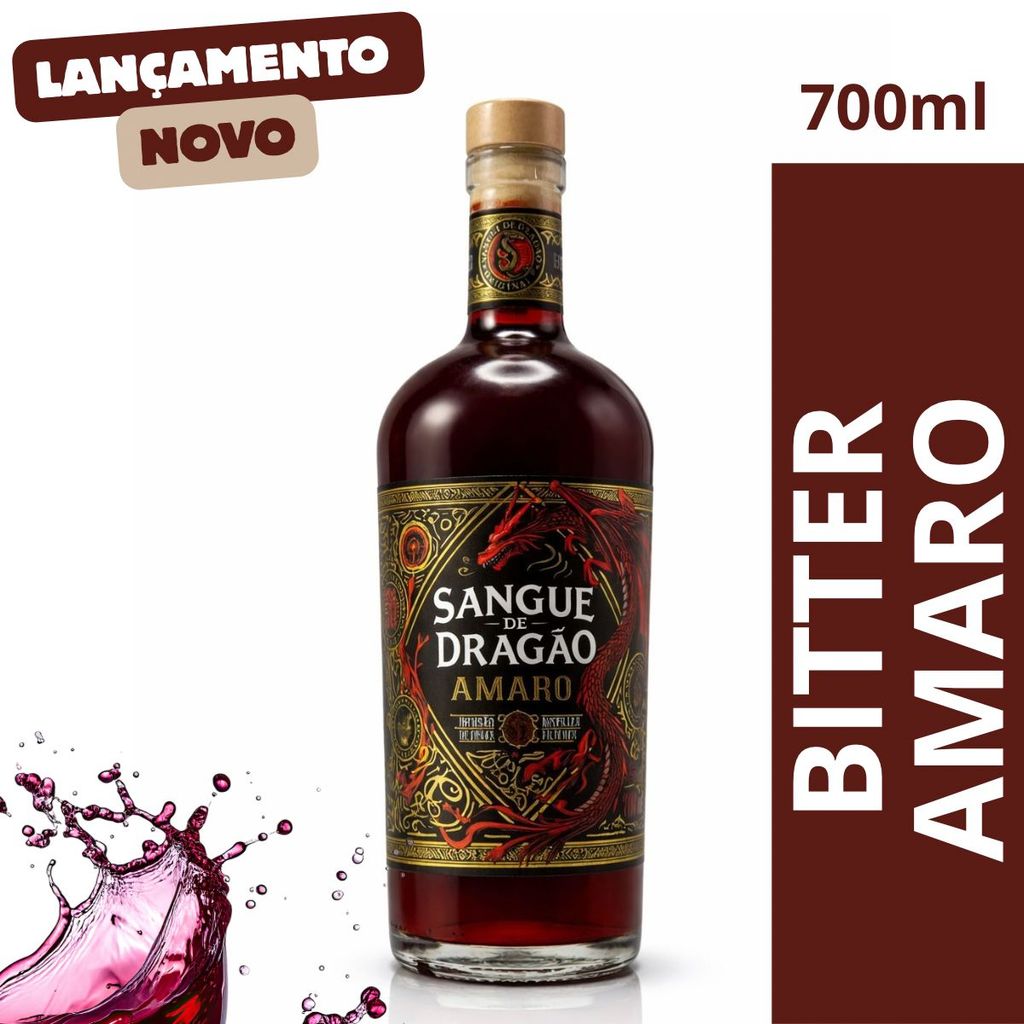 Amargo Bitter Sangue de Dragão Amaro Ervas Original Premium