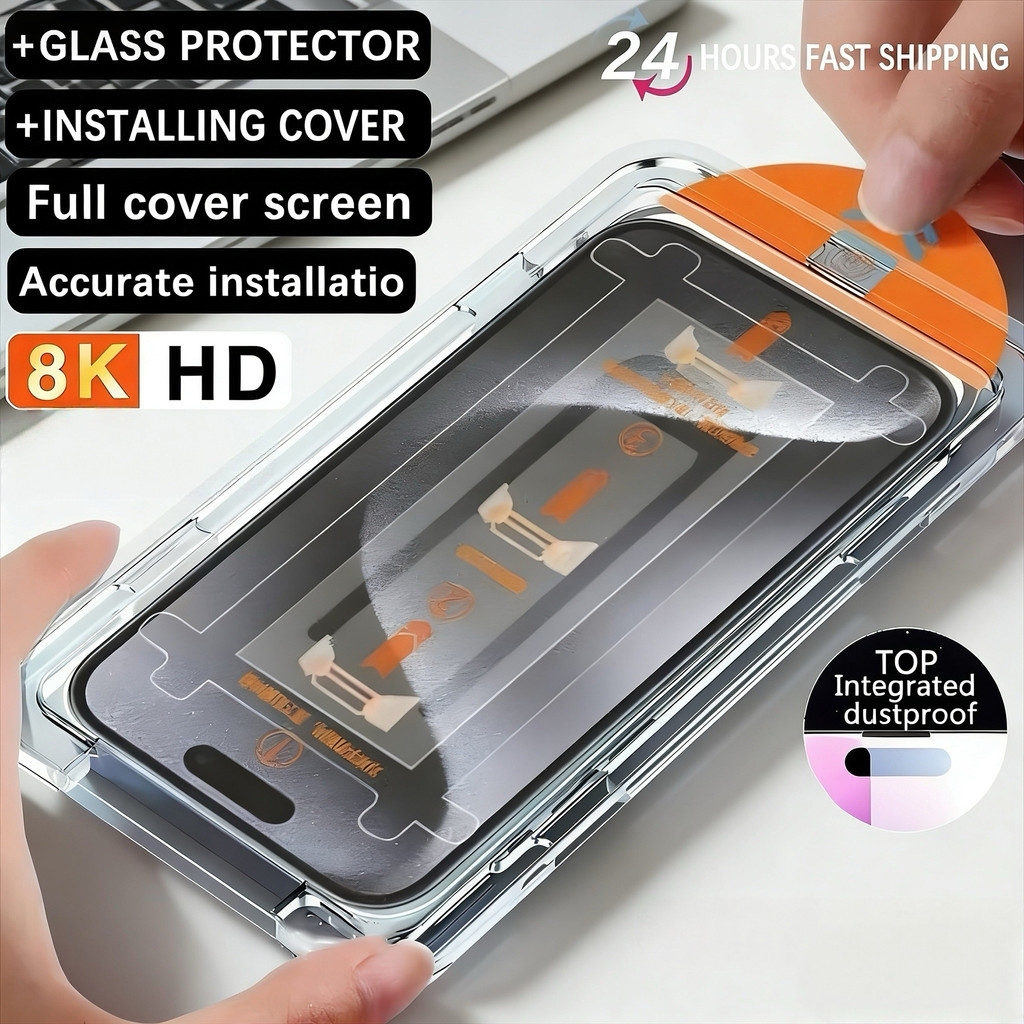 8K HD Anti-Espião Vidro Temperado Para Samsung A07 A17 A06 A16 A56 A36 A35 A55 A15 A54 A15 Auto Poeira Livre Instalar Ca