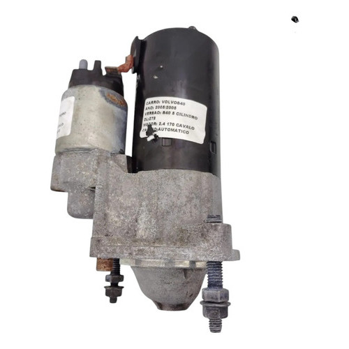 Motor Arranque Partida Volvo S40 2.4 2005 Automatico Usado
