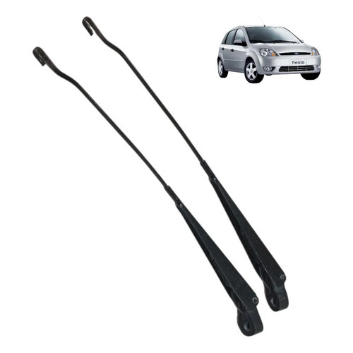 Par Braco Haste Limpador Parabrisa Ford Fiesta Ka 1996 2013 Direito