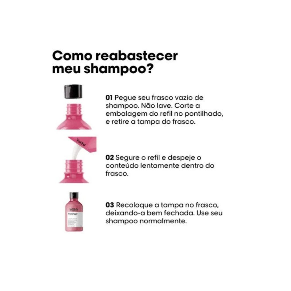 Refil Shampoo Expert Pro Longer 240ml - L'Oreal Professionnel · foto 2