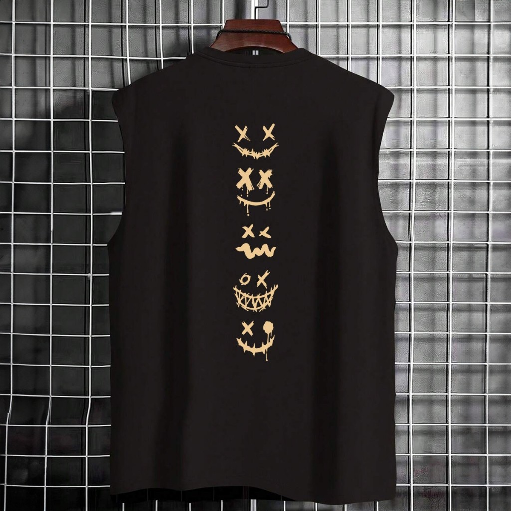 Regata Oversized Camiseta Masculino Streetwear Camisa Treino Academia Skate