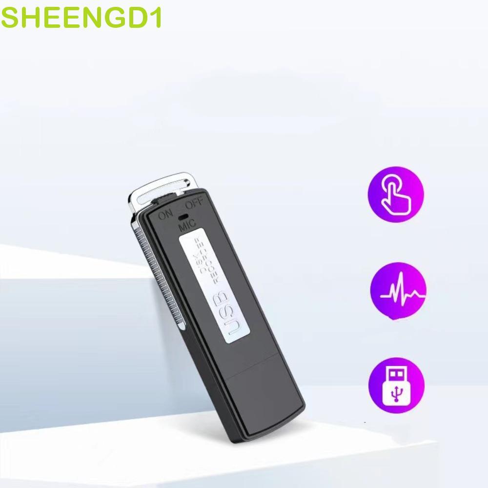 SHEENGD1 Mini Gravador De Voz USB , Som U-Disk 2.0 Com Redução De Ruído , Microfone Embutido