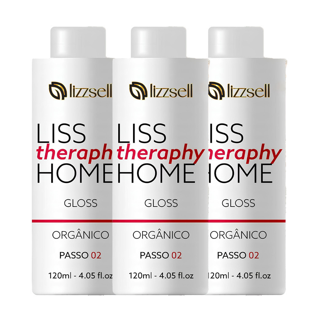 3x Liss Therapy Home - Progressiva liso Intenso sem formol | Resultado Imediato na 1 º Aplicação