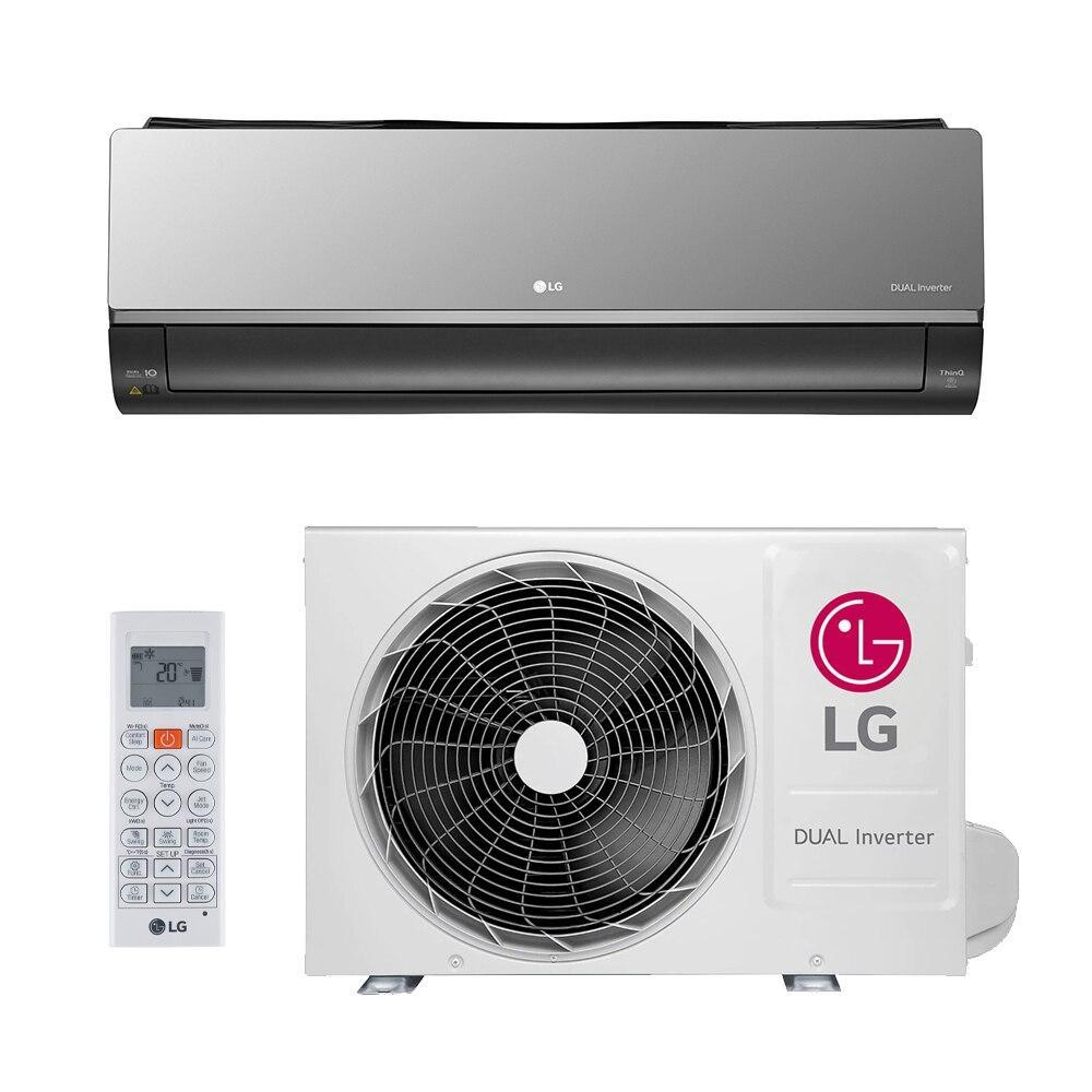 Ar-Condicionado Split Inverter 12000 BTUs LG Dual Voice +AI Artcool UV Nano Quente e Frio S3-W12JAR7A 220V em Oferta na Shopee