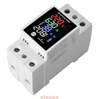 Multifuncional Medidor Energia Trilho DIN Rastreamento Consumo Imediato Display LED Fácil Snap On Instalar em Oferta na Shopee
