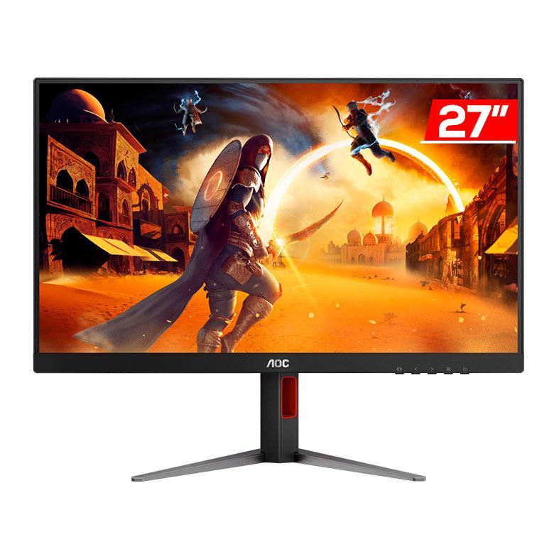 Monitor Gamer AOC Agon Quad 27, 27 Pol, IPS, QHD, 0.5ms, 180Hz, G-Sync, HDMI/DP, Q27G4F em Oferta na Shopee