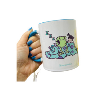 Caneca Pop Monstros S.A Cerâmica 350ml - Zona Criativa em Oferta na Shopee