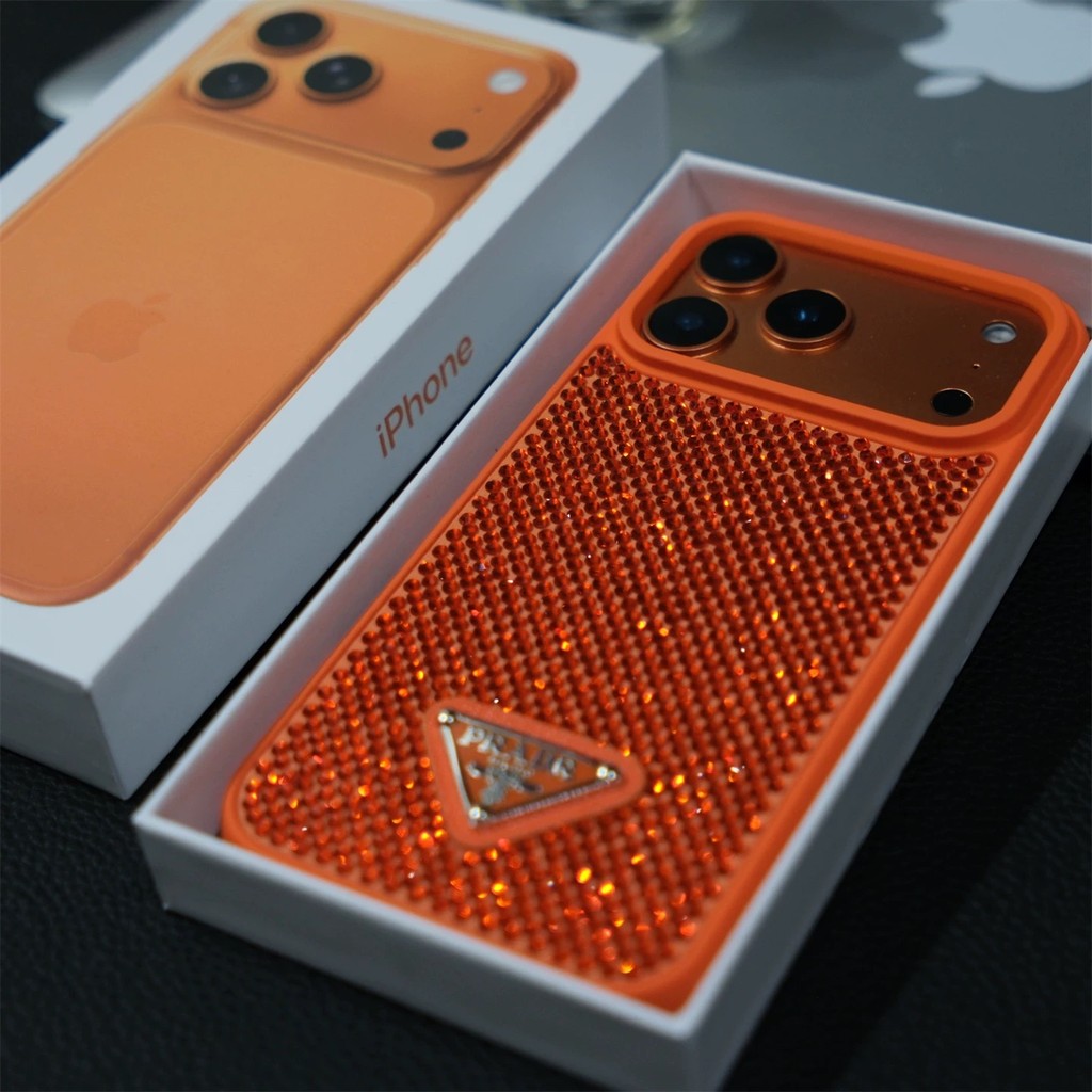 Para iPhone17 16 16 PRO MAX 15 14 13 12 Elegante Luxo Strass Caso De Telefone em Oferta na Shopee