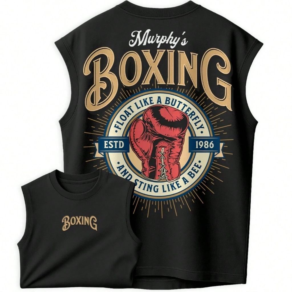 Regata Machão Camiseta Boxing Cavada Oversized Premium 100% Aldogão Academia Gym Body Builder Para Treino Masculina