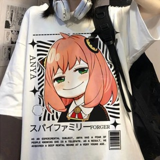 Camiseta Anime Fofa Confortável Estilosa Spy X Family Anya Yor Loid Forger Unissex Streetwear em Oferta na Shopee