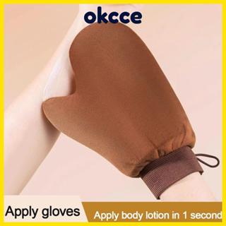 Luva Autobronzeadora OKCCE , Aplicador De Loção Bronzeada Falsa Sem Sol Dupla Face , Escova De Bronzeamento Lavável Para em Oferta na Shopee