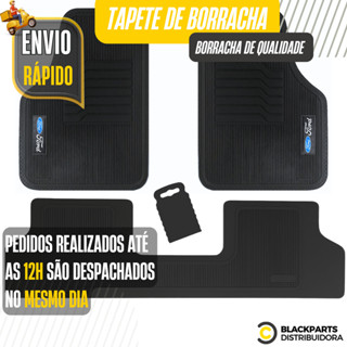 Kit Jogo Tapete Ford Borracha Personalizado Automotivo Impermeável Carro Antiderrapante em Oferta na Shopee