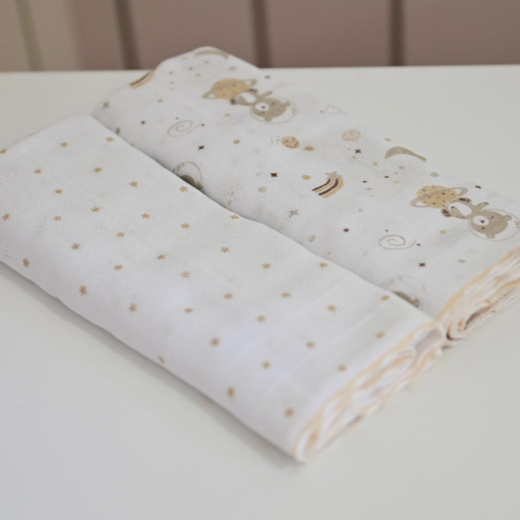 Toalha Fralda com 02 Unidades Bublim