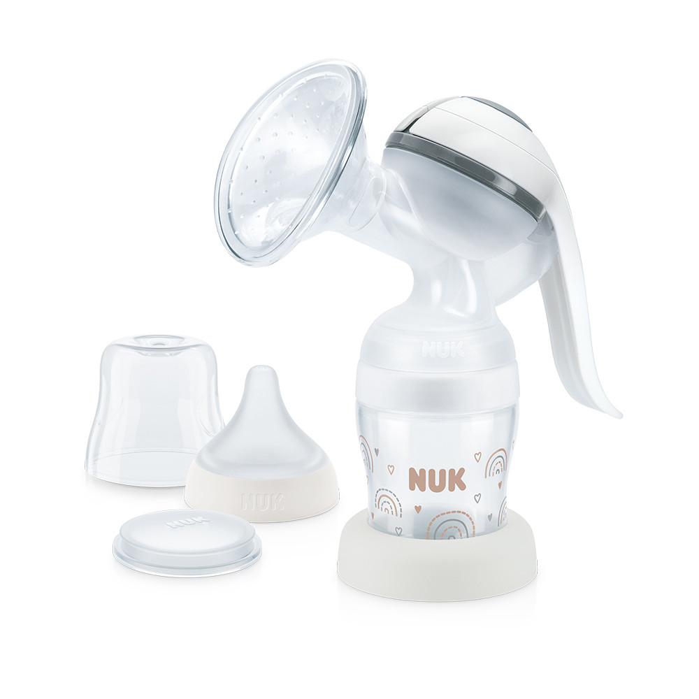 Bomba Extratora de Leite Materno Manual Perfect Match NUK em Oferta na Shopee