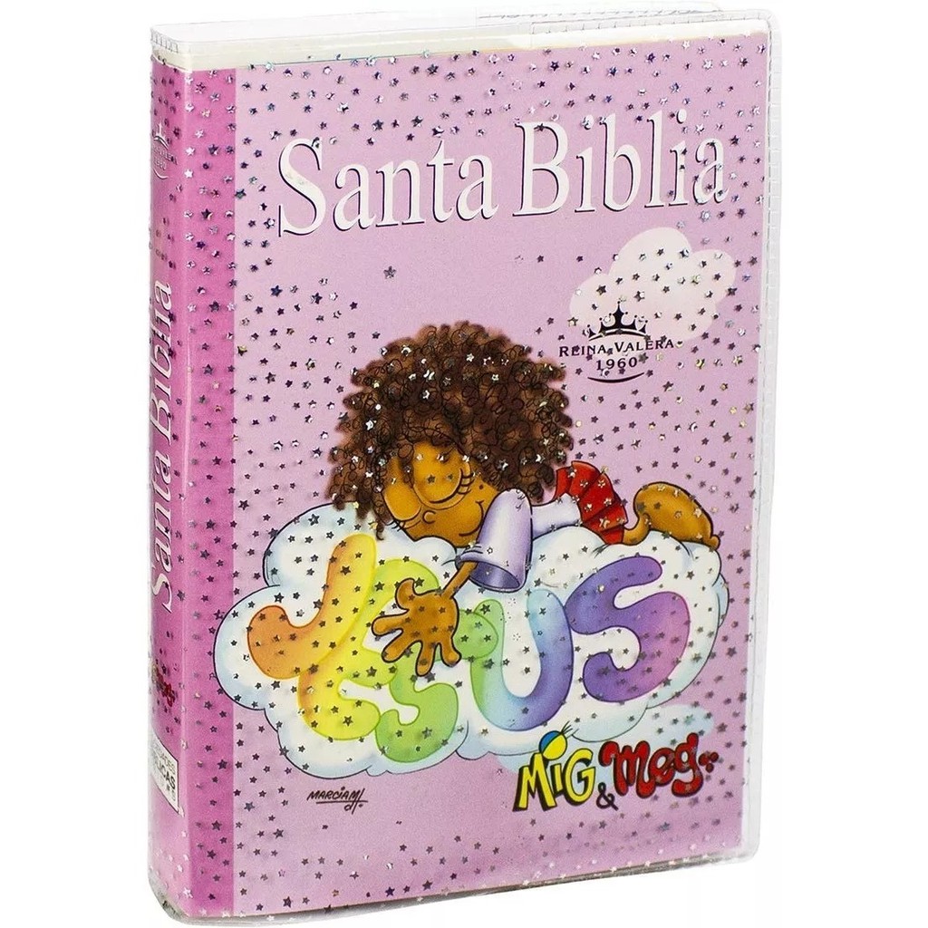 Santa Biblia Reina Valera | Letra Normal | Brochura | Mig e Meg Rosa