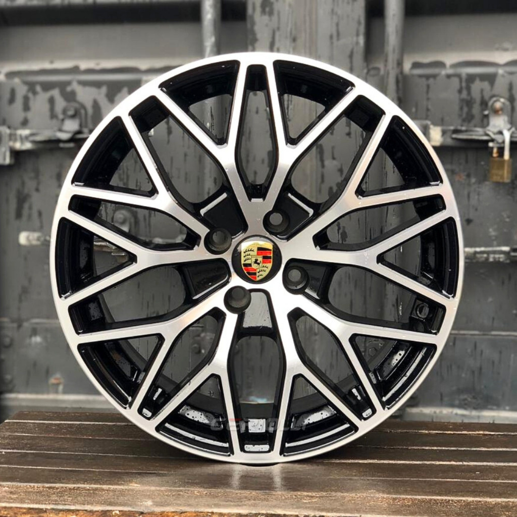 Jogo De Roda Aro 17 Bbs Porsche 4x100 Vw Gol Voyage Saveiro G2 G3 G4 G5 G6 G7 G8 Up Tsi