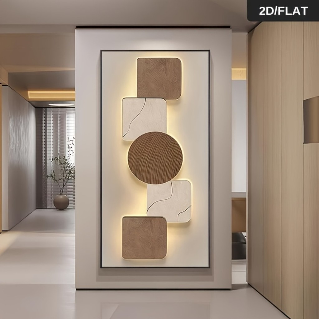 Quadro Decorativo 110x80cm destaque equilíbrio atmosfera refinamento Decore Sala,Quarto,Copa,consultório,escritório,hall