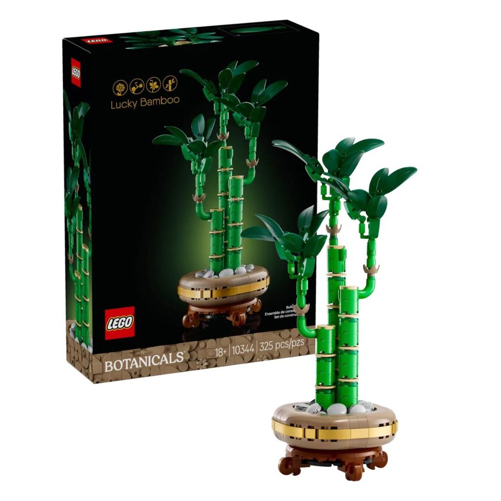 Lego Icons Bambu da Sorte Botanical Collection 325 Peças - Lego