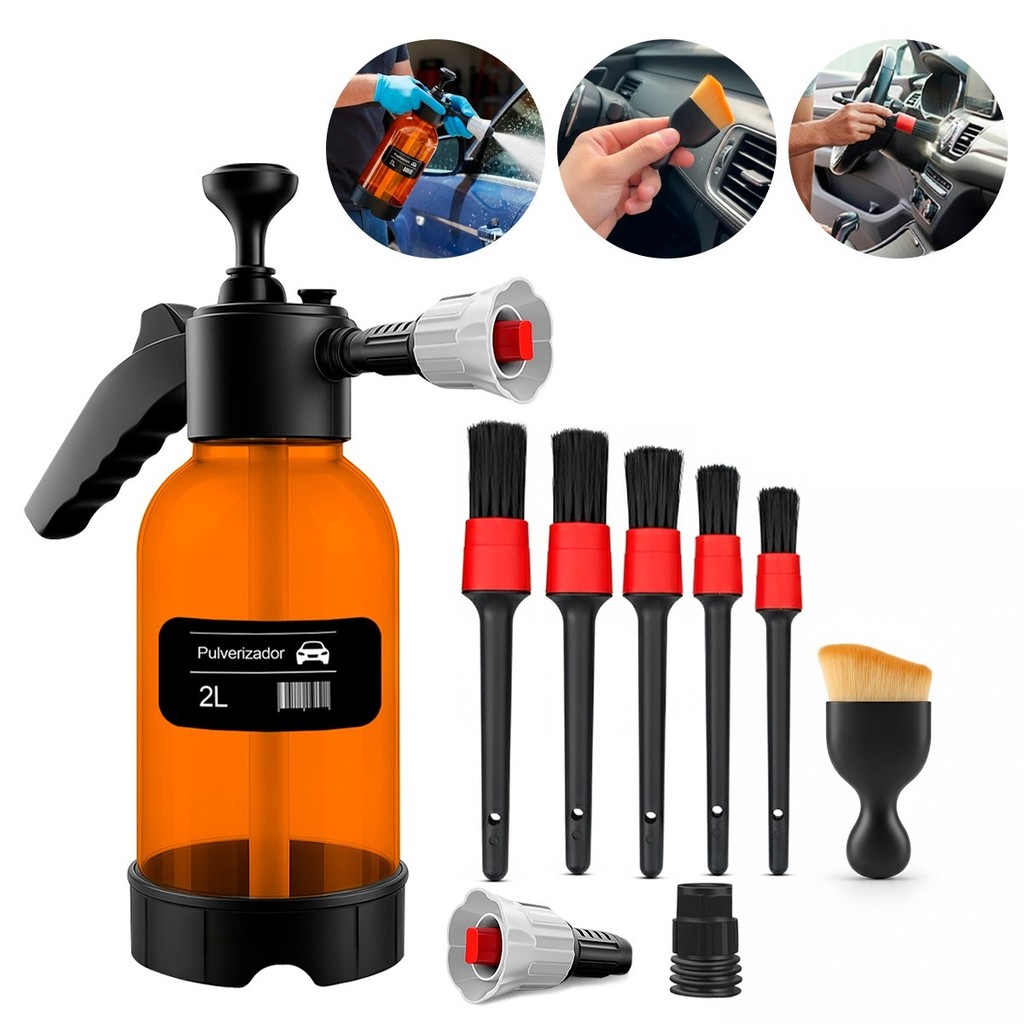 Pulverizador Borrifador Espuma 2 Litros Snow Alta Pressão Bumafer