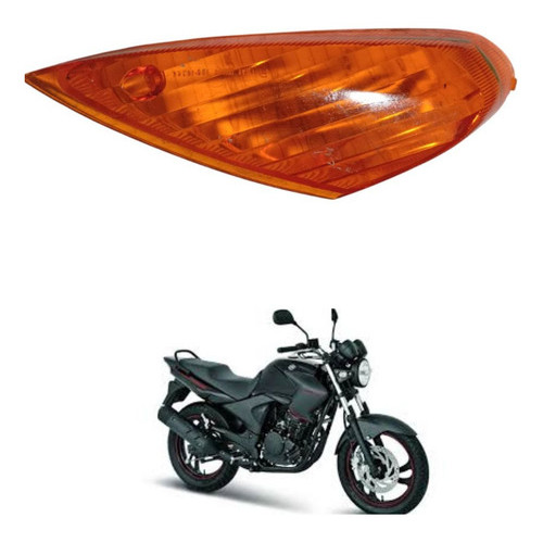 Lente Seta Pisca Direito Yamaha Neo At 115. V400. 2005 Direito Laranja
