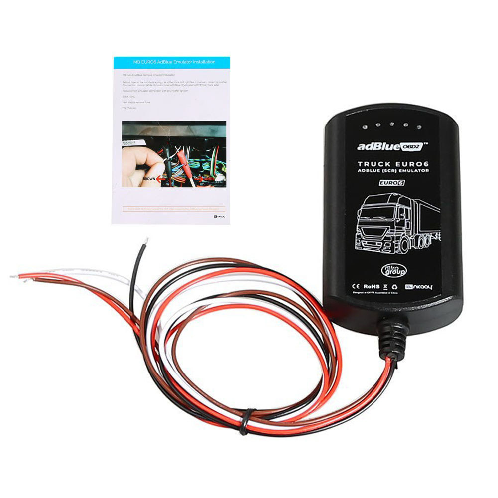 Adblue OBD Euro 6 para caminhão OBD2 Iveco Scania DAF Mercedes-Benz - Versão com fio