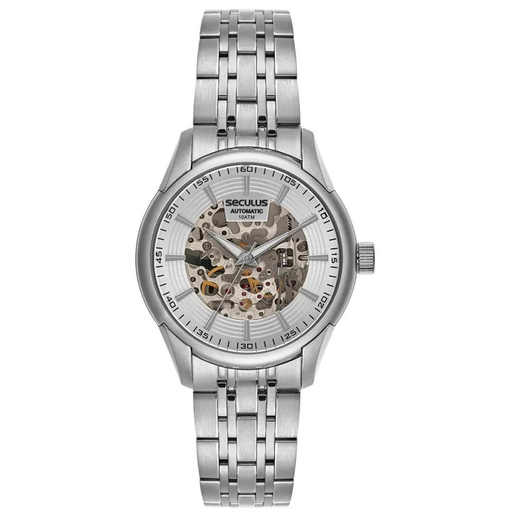 Relógio Seculus Automático Masculino Skeleton 44304G0SVNA4